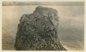 Image: Rock pillar basalt column